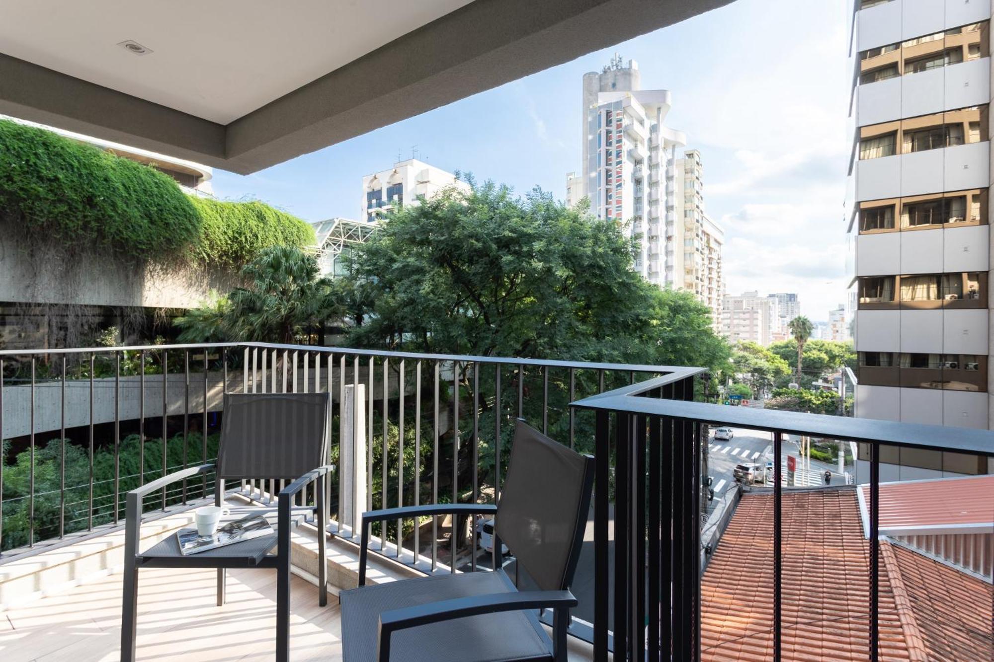 Apartamentos Proximos Ao Masp E A Metros Da Estacao Consolacao E Avenida Paulista - Next Haddock Sao Paulo Room photo