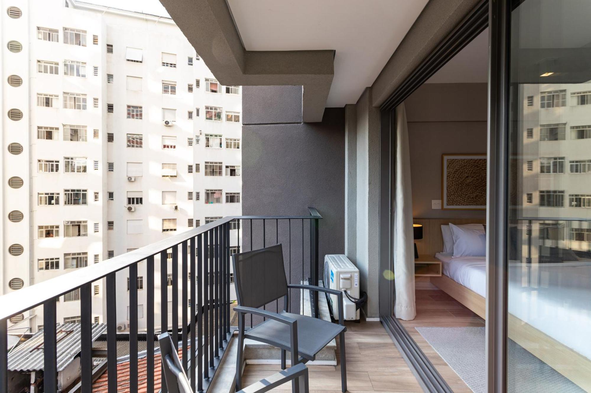 Apartamentos Proximos Ao Masp E A Metros Da Estacao Consolacao E Avenida Paulista - Next Haddock Sao Paulo Room photo